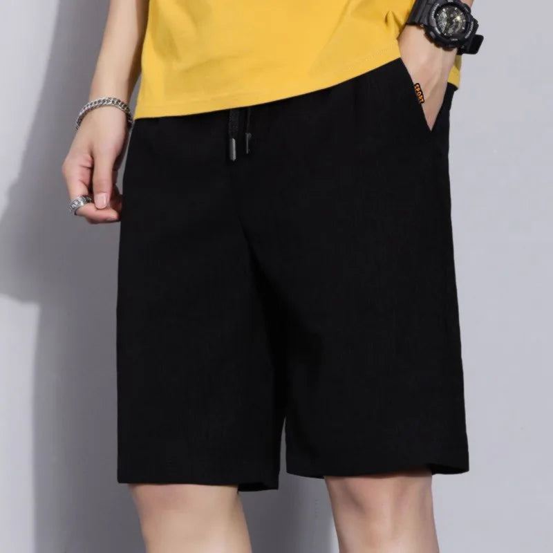 LOR MALE Fashion Men Shorts Summer Casual Shorts For Men Beach Pants Running Sport Short Men's Straight Pants Mens Shorts Male Sweatpant