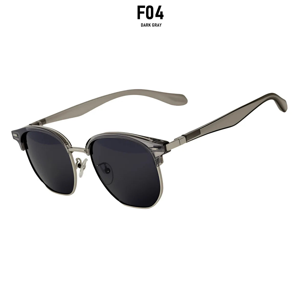 LOR MALE Polarized Sunglass Men Lenses Semi Rimless Vintage Retro Sunglasses Women Trendy Vacation Fashion Glasses Gafas De Sol Hombre