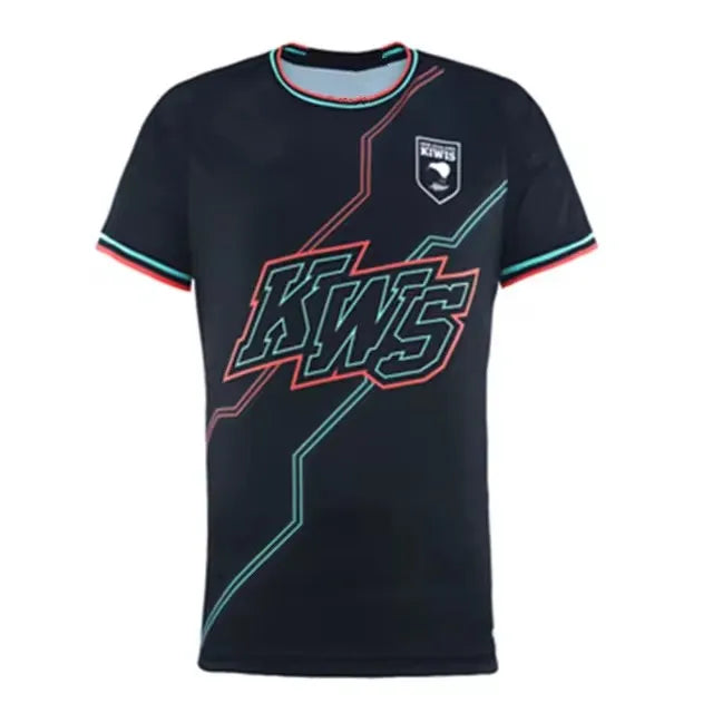 2024 New Zealand Kiwis Training / POLO Shirt / Singlet / Shorts Men's Rugby Jersey - Men's Size:S-5XL（Print Custom Name Number）