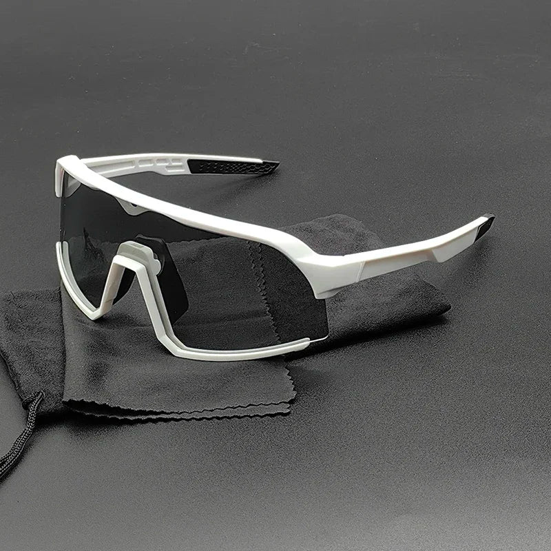 LOR MALE Polarized Lenses Cycling Sunglasses Men's Sports Running Goggles Outdoor Racing Bike Eyewear Male Bicycle Glasses Cyclist Eyes