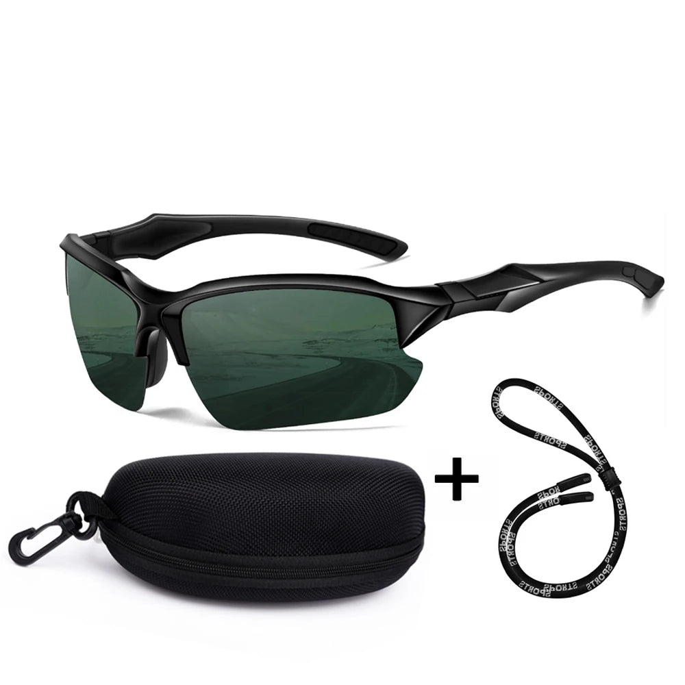 LOR MALE New Polarized Sunglasses For Men Woman Outdoor Lightweight Sports Protection Goggles Fashion Brand Driving Sun Glasses