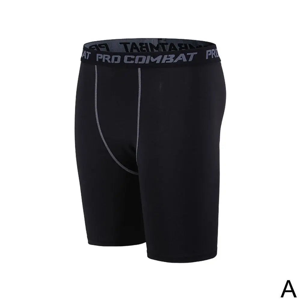 LOR MALE Men Bodybuilding Shorts Fitness Workout Inseam Gym Knickers Male Muscle Alive Elastic Compression Tights Skinny Leggins Hombre