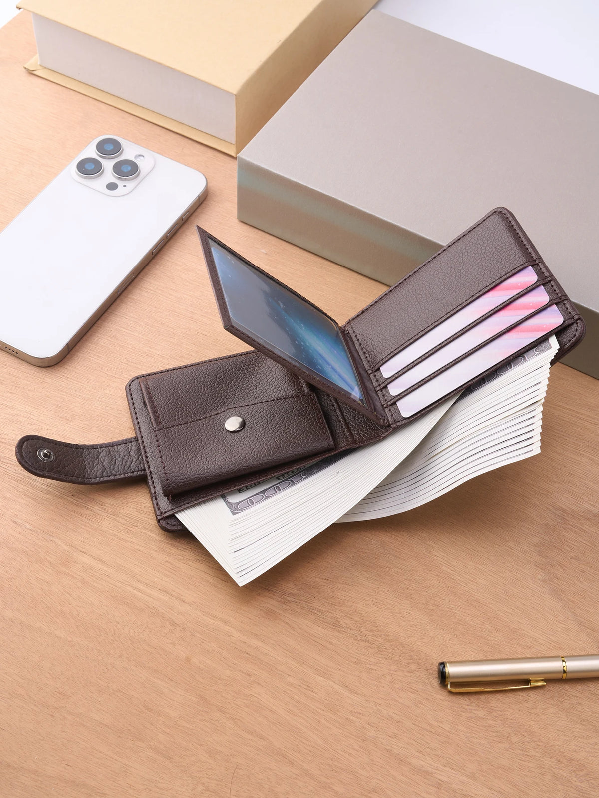 LOR MALE Slim Wallet – Multi-Card Pocket