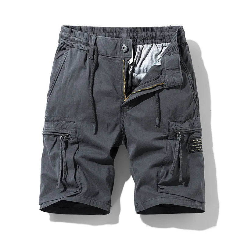 LOR MALE Men Shorts 2023 Plaid Beach Shorts Casual Camo Camouflage Shorts Military