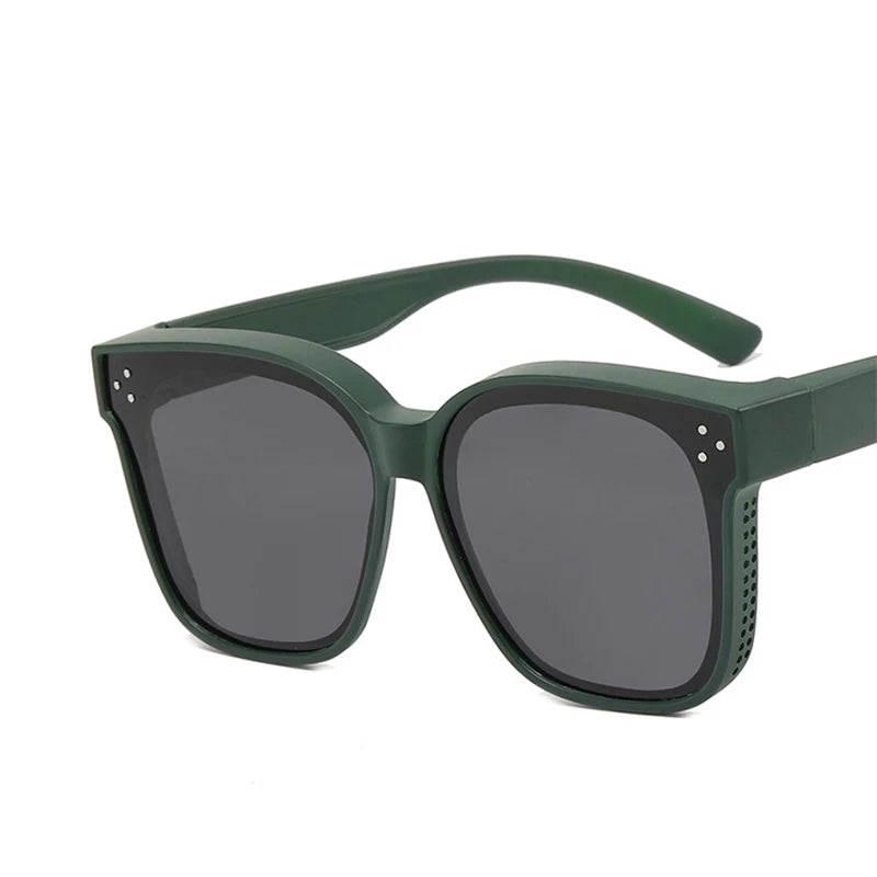LOR MALE Polarized Sunglasses Men Women Wear Over Myopia Prescription Glasses Fashion Designer Outdoor Fishing Driving Goggles