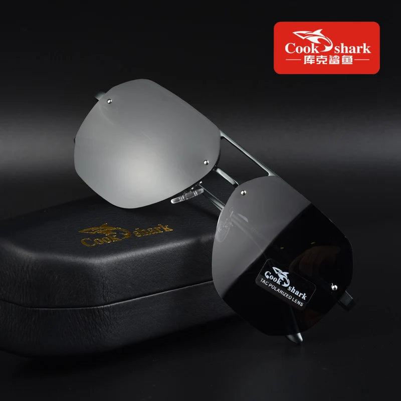 LOR MALE Cook Polarized Sunglasses for Men's Driving Glasses Special Trend Color-Changing Sunglasses Day and Night New
