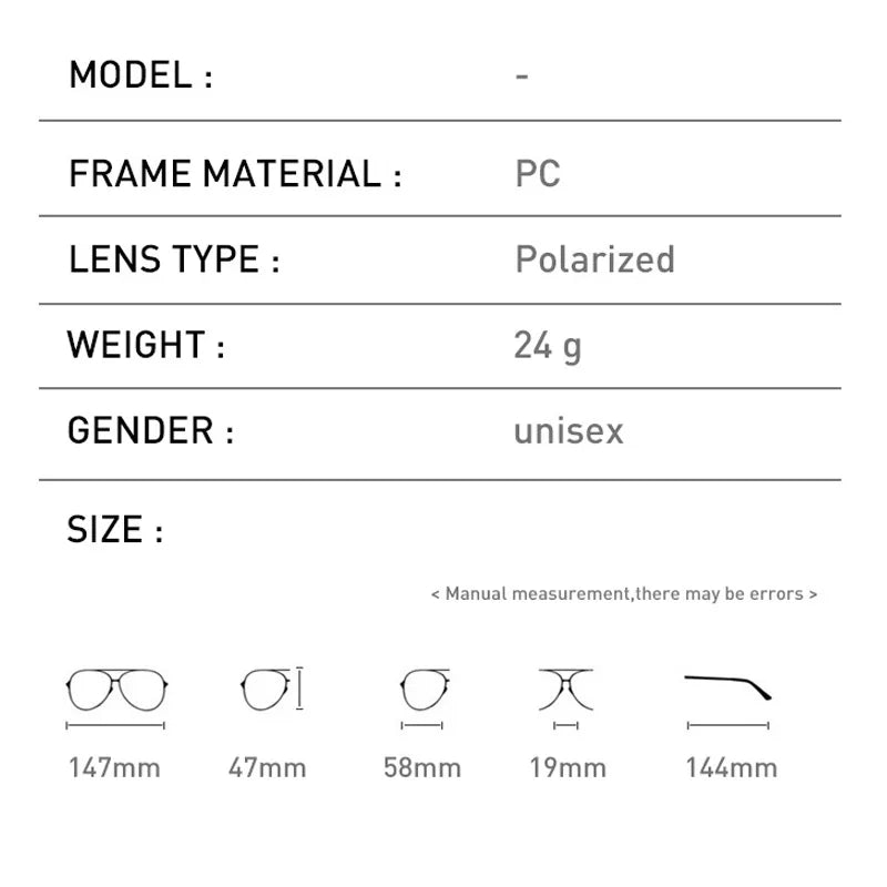 LOR MALE Polarized Sunglasses Men Women Luxury Brand Designer Vintage Sunglasses Man Fashionable Driving Sun Glasses Eyewear Eyepieces