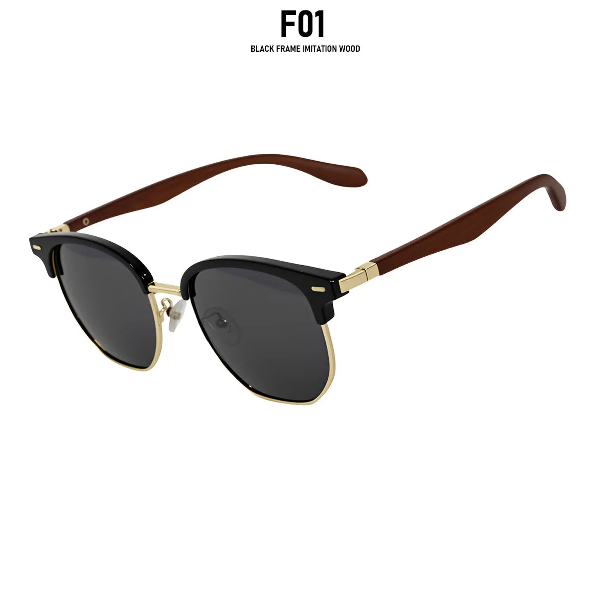 LOR MALE Polarized Sunglass Men Lenses Semi Rimless Vintage Retro Sunglasses Women Trendy Vacation Fashion Glasses Gafas De Sol Hombre