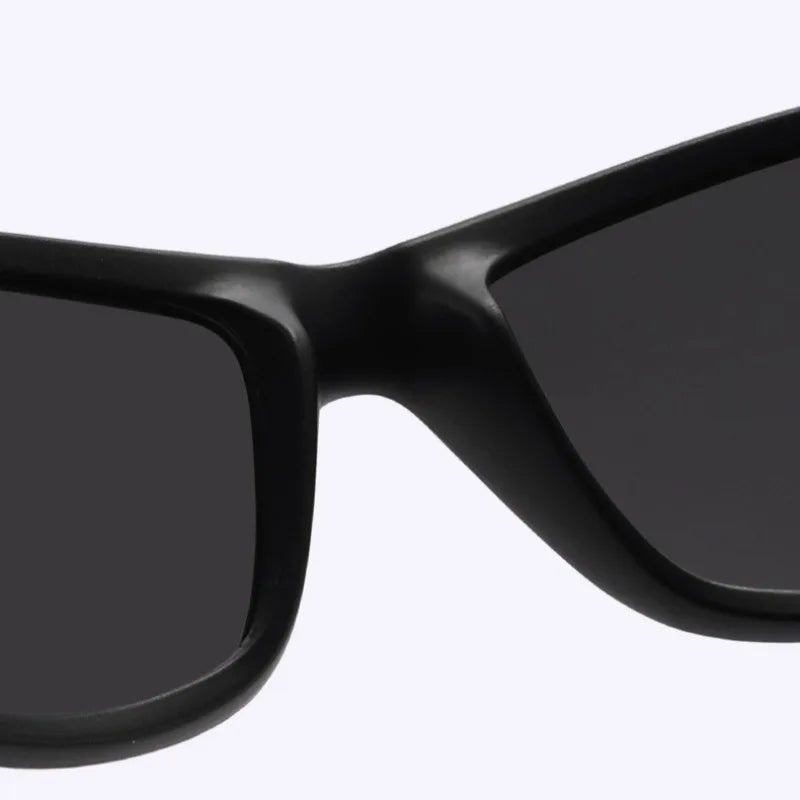 LOR MALE Polarized Sports Sunglasses for Men Women Running Fishing TAC Lens Anti Glare Soft Silicone Non-Slip Temple Outdoor Eyewear UV