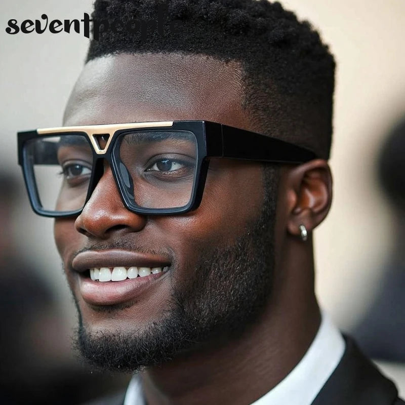 LOR MALE Polarized Classic Square Punk Sunglasses Men 2026 Luxury Brand Vintage Steampunk Driving Sunglass For Male Trendy Outdoor Shade