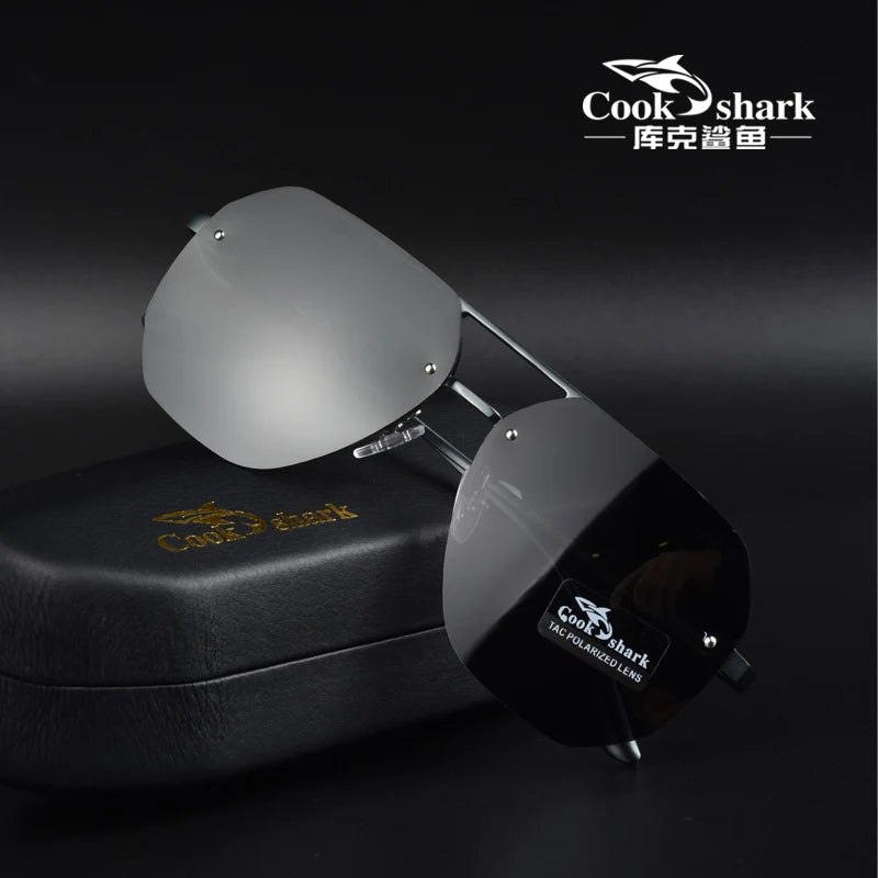 LOR MALE Cook Polarized Sunglasses for Men's Driving Glasses Special Trend Color-Changing Sunglasses Day and Night New