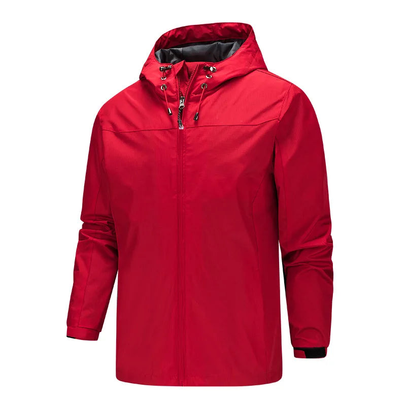 LOR MALE Outdoor Jackets for Men Waterproof Breathable Casual Coats Spring Autumn Men Windbreaker Jackets Cycling Mountaineering Clothes