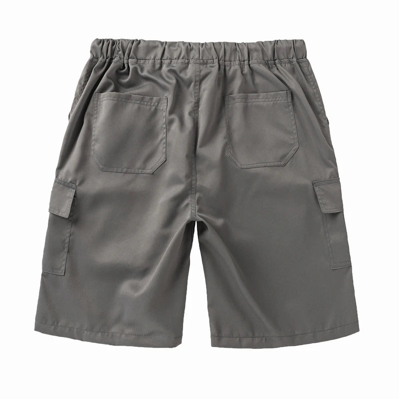 LOR MALE Men's cargo shorts, outdoor, travel, casual sports, large pockets, durable and comfortable fabric, suitable for thin shorts for