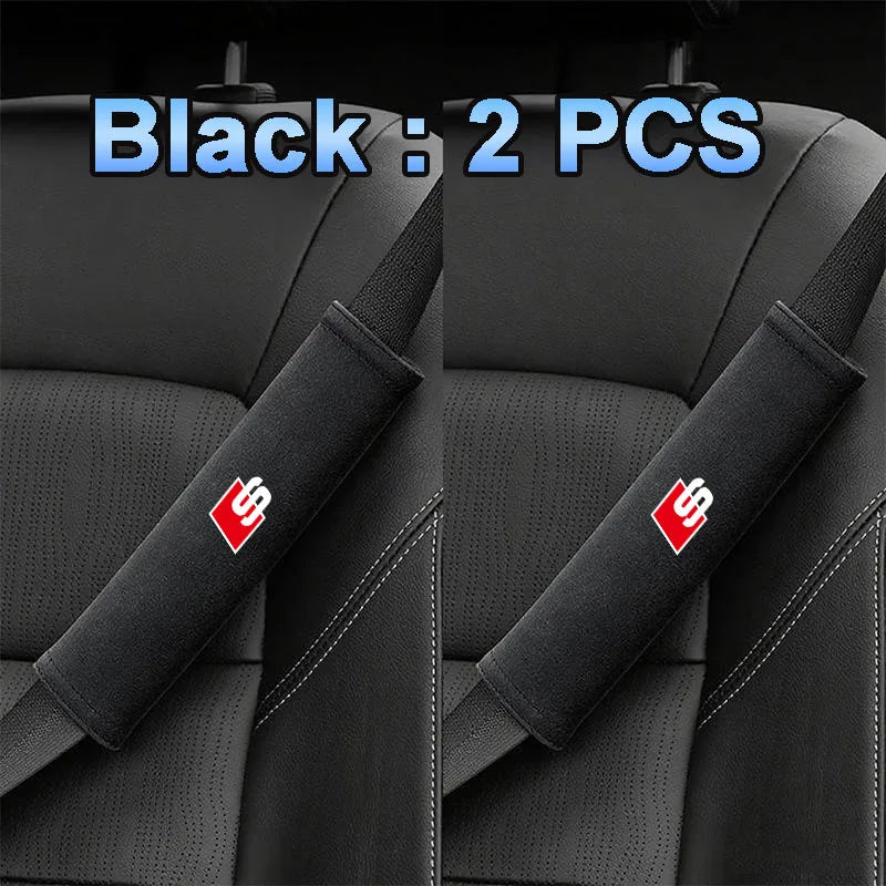 LOR MALE car accessories seat belt shoulder pads,Shoulder Neck Protection,for Audi S S4 S5 S6