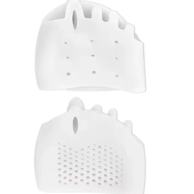 LOR MALE 1 Pair of Gel Toe Protectors for the Forefoot, Featuring Breathable Honeycomb Design, Soft Silicone Socks, Specially Designed for Comfort, Suitable for Both Men and Women.