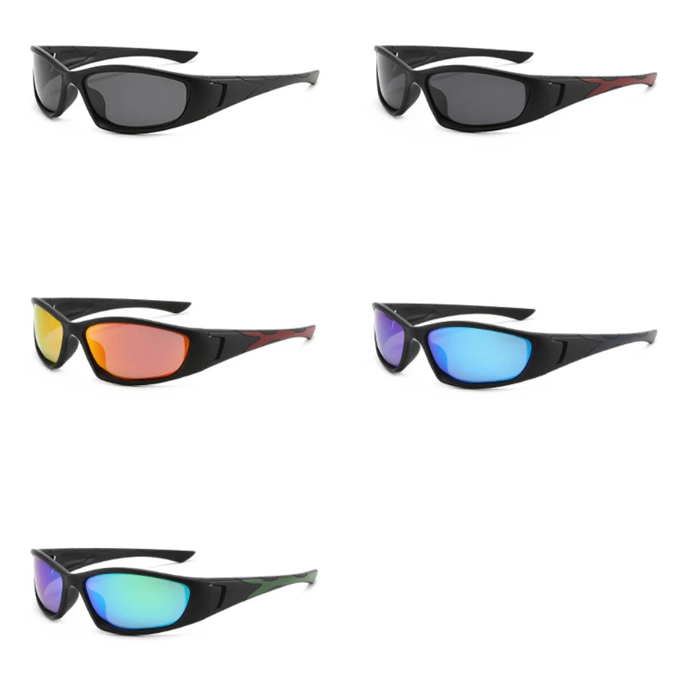 LOR MALE Polarized Sports Sunglasses Men Women Anti-Glare Cycling Glasses Outdoor Fishing Riding Driving Eyewear UV400 Protection Goggles
