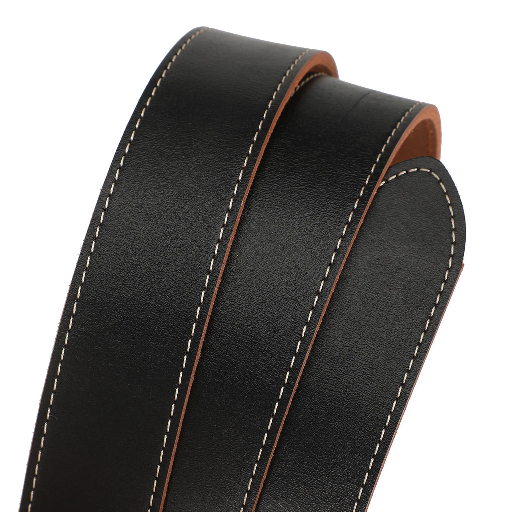 LOR MALE Retro Leather Men's Belt High Quality Buckle Hardware Simple Design Versatile Accessories Fit Jeans Pants Trousers Festival Gift