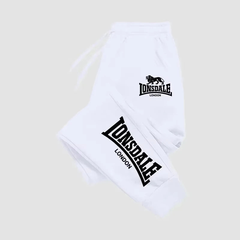 LOR MALE Men Printed Pants EVERLAST Men Women Running Pants Joggers Sweatpant Sport Casual Trousers Fitness Gym Breathable Pants