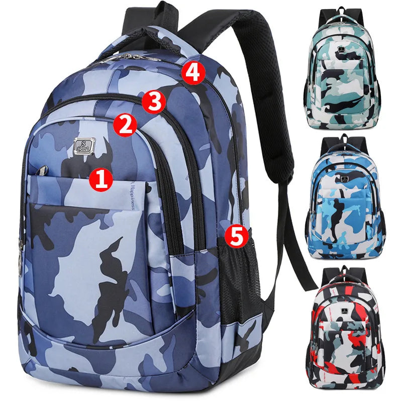 LOR MALE Men's Casual School Backpack