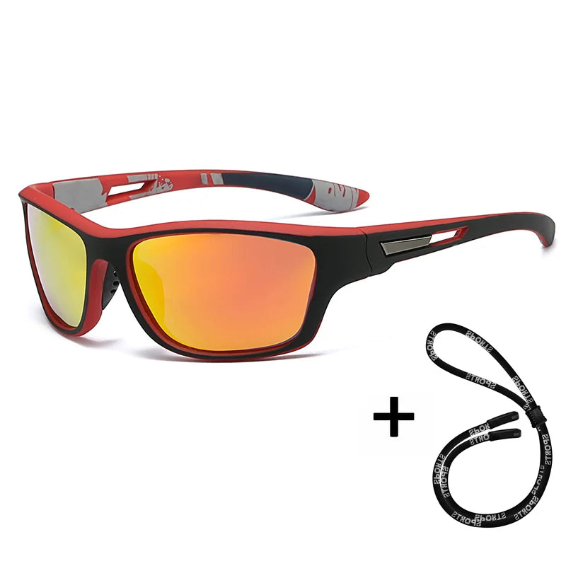 LOR MALE High Definition Polarized Sunglasses for Men Women Outdoor Sport Fishing Sun Glasses UV400 Protection Driving Eyeglasses
