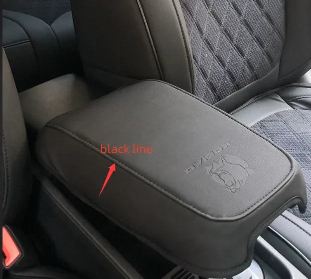 LOR MALE Car Accessories For Skoda Kodiaq 2017-2024 Car Center Console Arm Rest Protection Cushion Armrests Storage Box Cover Pad