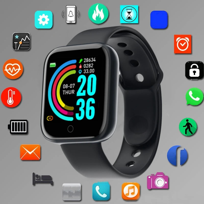 LOR MALE Smart Watch Wristwatch Women Fitness Sport Bracelet Bluetooth Connected Phone