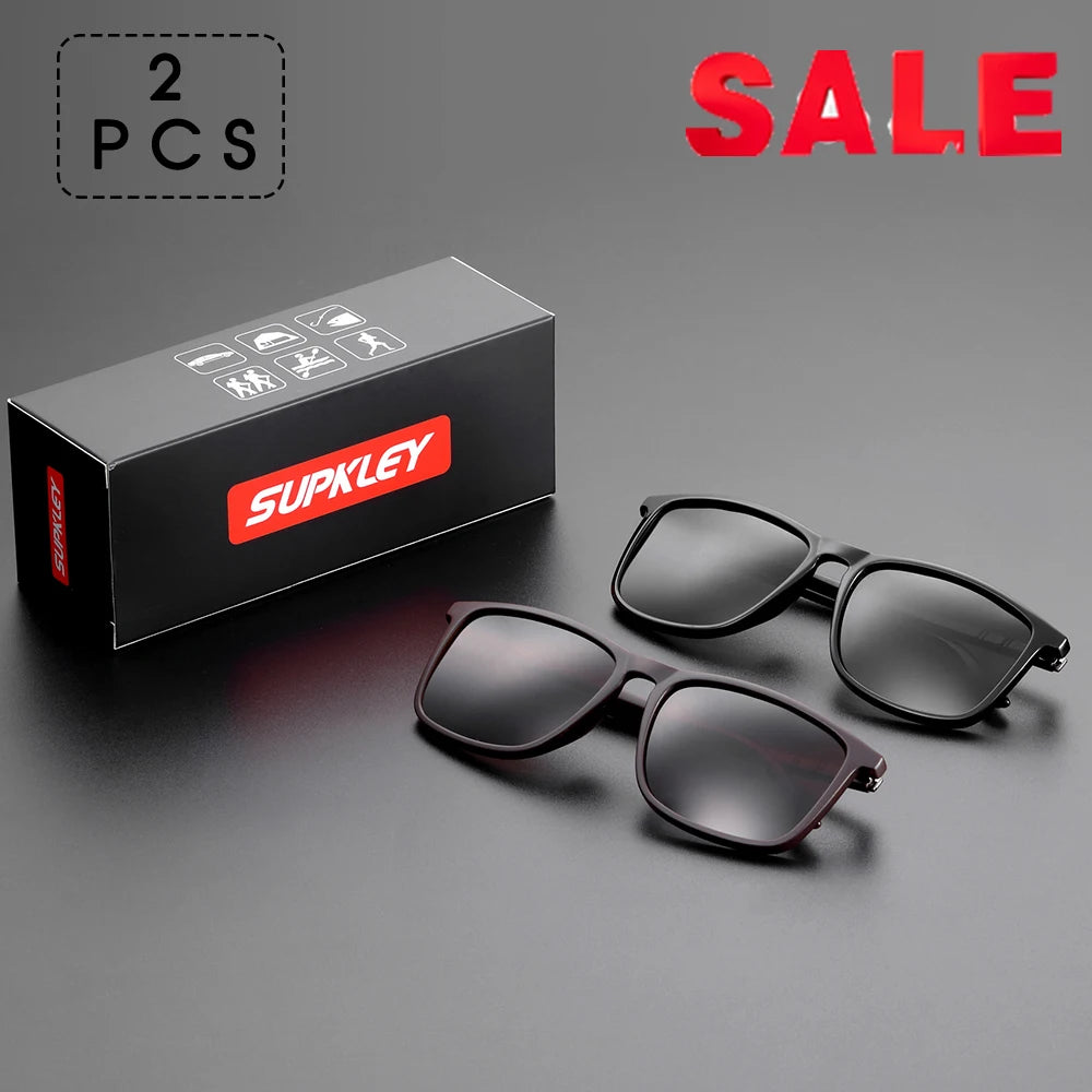 LOR MALE SUPKLEY Sports Sunglasses Polarized Comfortable Wear Square Sun Glasses Male L 2