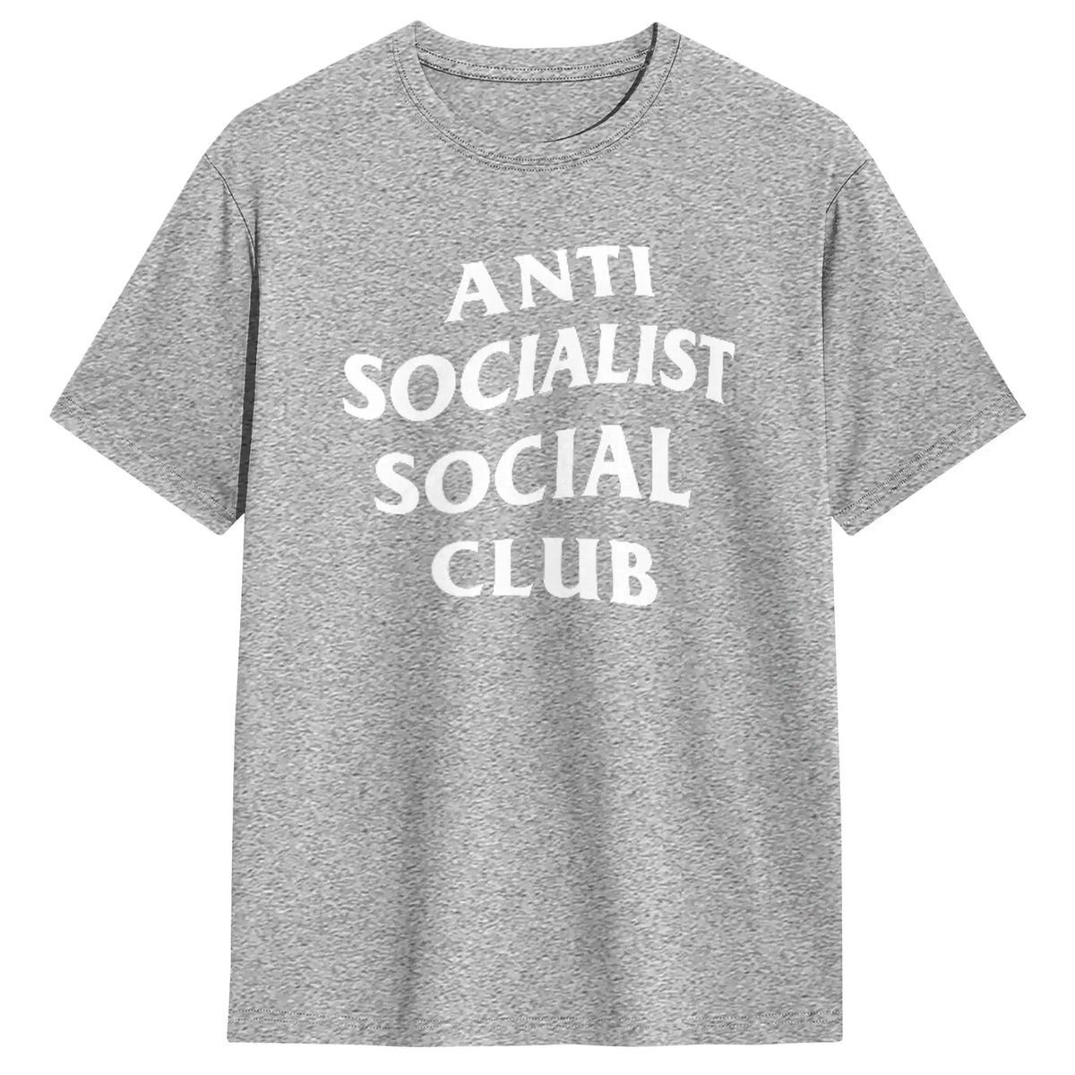 LOR MALE Anti Socialist Social Club T Shirt Summer Pure Cotton T-Shirts For Men Design Tshirt Short Sleeve Streetwear Clothes