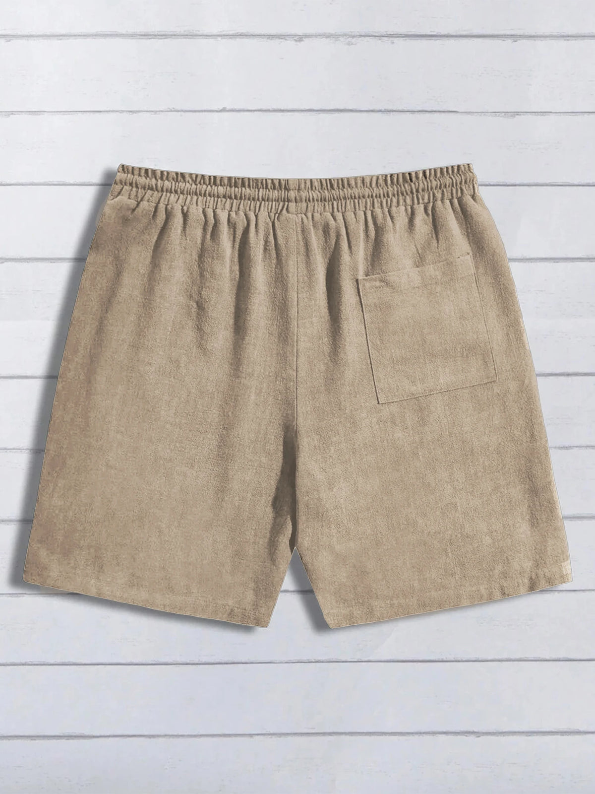 LOR MALE Summer thin linen shorts for men, loose and casual, five-inch pants, cotton and linen, breathable, suitable for beach and sports