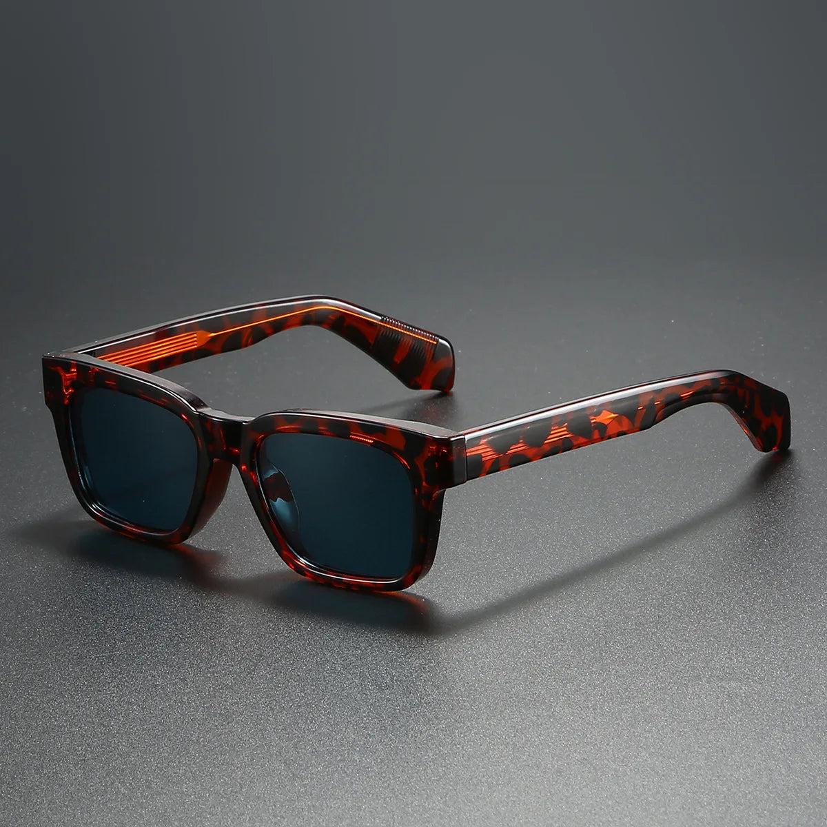 LOR MALE 2025 Men Sunglasses Polarized Square Glasses for Driving Fishing Travel UV400 Fashoinable Sun Shades Metal Core Exquisite