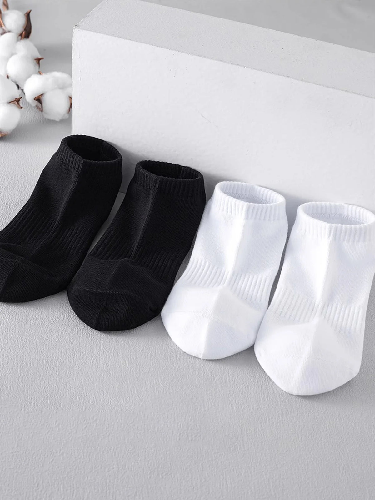LOR MALE No-Show Sports Socks - 10 Pairs