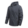 LOR MALE Men's Waterproof Rain Jacket Lightweight Outer Hooded Outdoor Raincoat Hiking Windproof Jacket Climbing Outdoor Jackets
