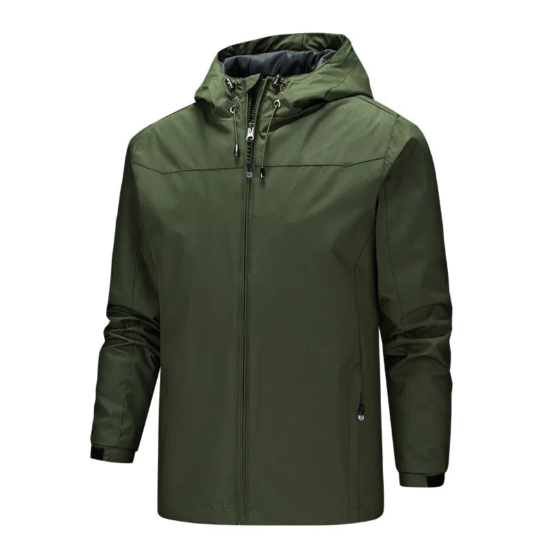 LOR MALE Outdoor Jackets for Men Waterproof Breathable Casual Coats Spring Autumn Men Windbreaker Jackets Cycling Mountaineering Clothes