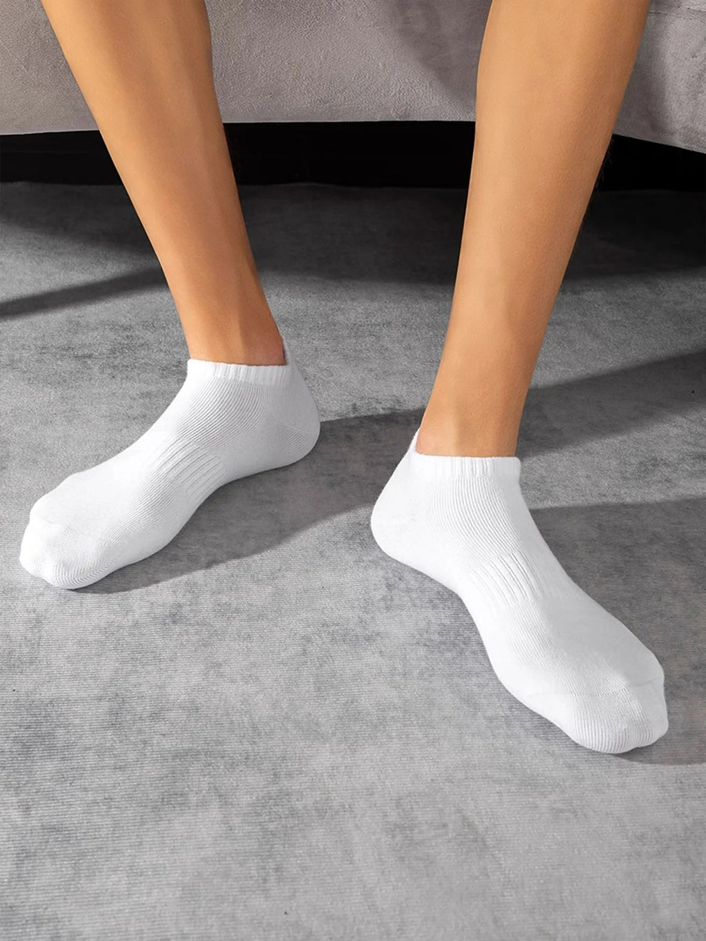 LOR MALE No-Show Sports Socks - 10 Pairs