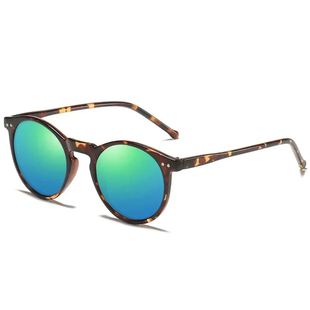 LOR MALE Polarized Sunglasses for Men & Women - Designer Retro Round Vintage Style, UV400 Protection Sun Glasses Goggles (Gafas De Sol)