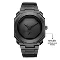 LOR MALE New Watches for Men Luxury Stainless Steel Unique Octagonal Dial Waterproof Quartz Wristwatches Relogio Masculino Drop Shipping