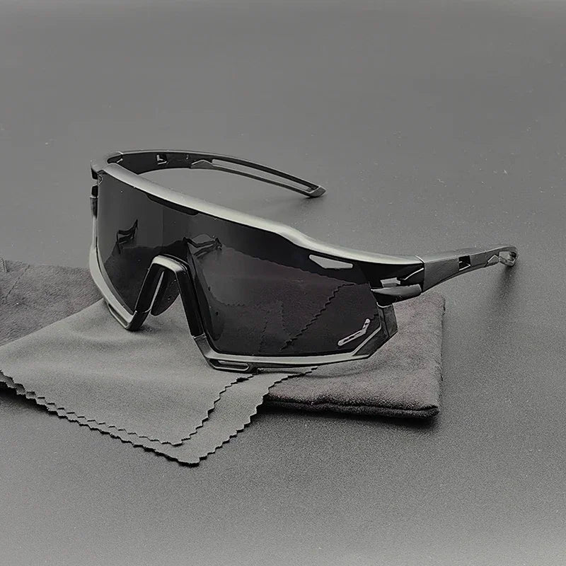 LOR MALE Polarized Lenses Cycling Sunglasses Men's Sports Running Goggles Outdoor Racing Bike Eyewear Male Bicycle Glasses Cyclist Eyes