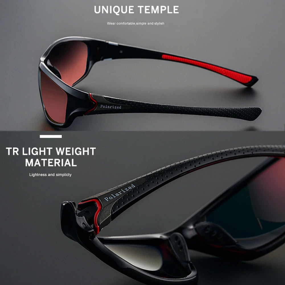 LOR MALE Polarized Fishing Sunglasses 2023 Men Women Sun Glasses Fishing Camping Driving Eyewear Outdoor Sports Goggles UV400 Sunglasses