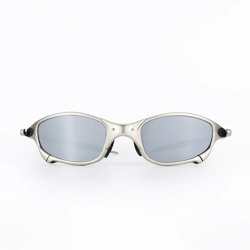 LOR MALE Polarized Sunglasses for Men Women, Durable Metal Frame, Impact Resistant PC Lens, UV400 Protection Retro Sport Eyewear