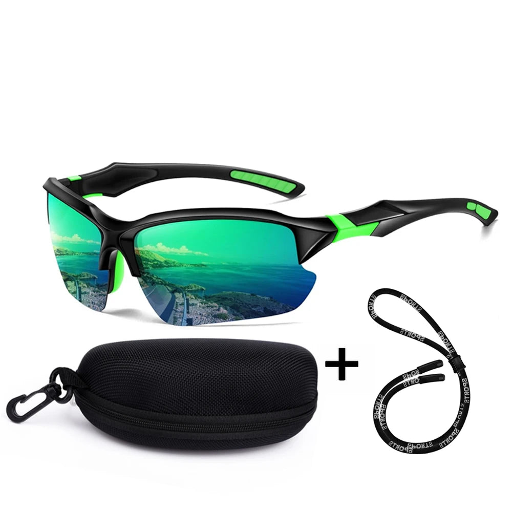 LOR MALE New Polarized Sunglasses For Men Woman Outdoor Lightweight Sports Protection Goggles Fashion Brand Driving Sun Glasses