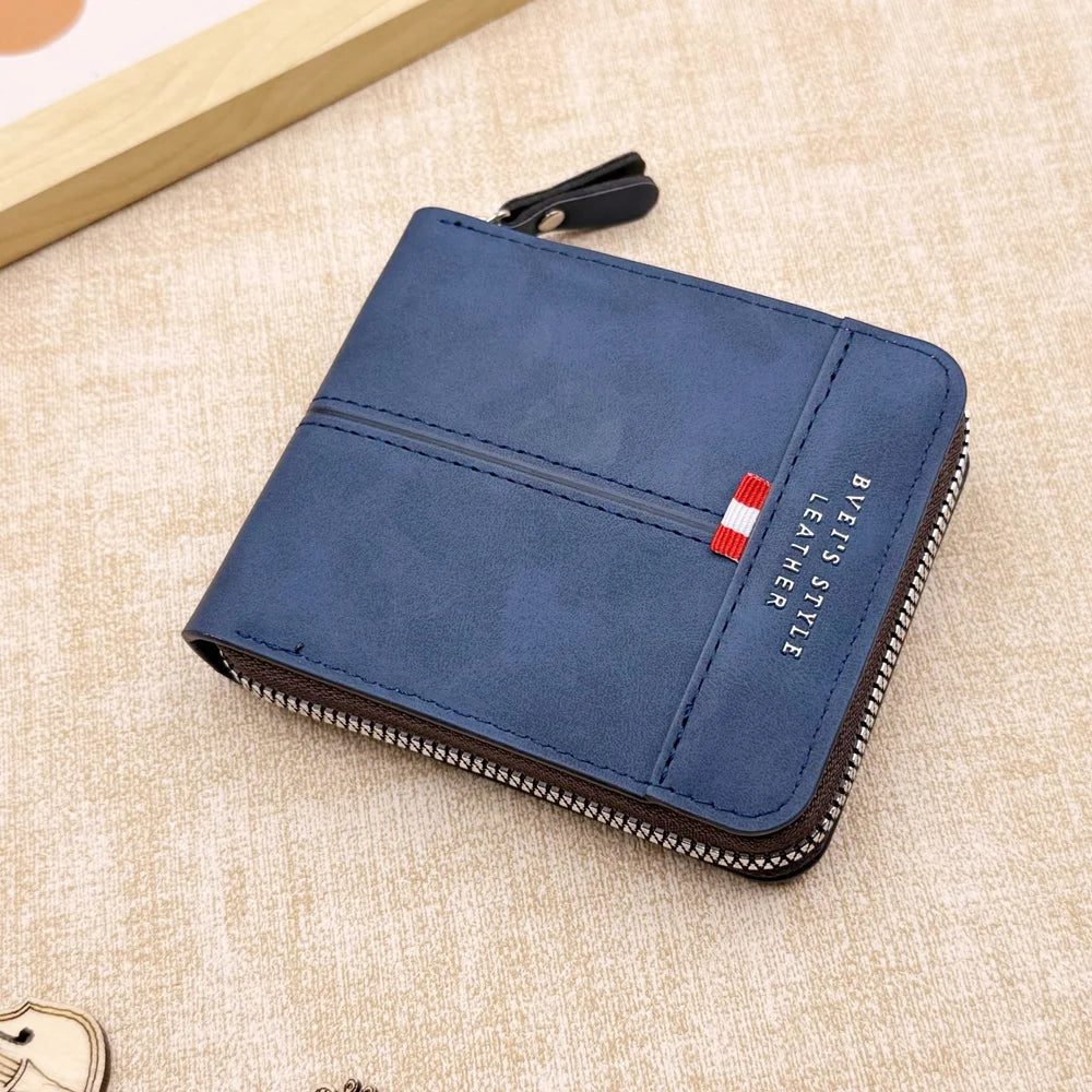 LOR MALE Wallet, Stylish Business Wallet Large Capacity with Multiple Card Slots and