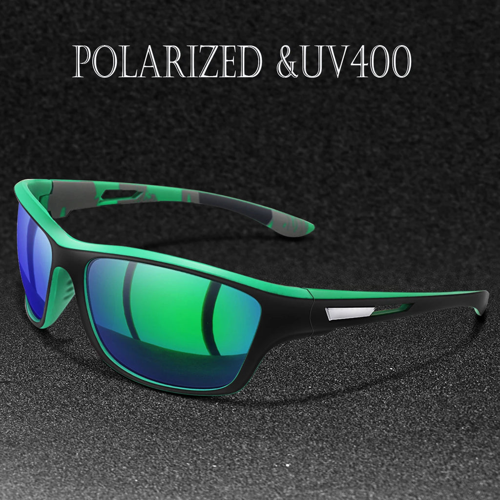 LOR MALE Men's Polarized Fishing Sunglasses Men Women Cycling Driving Hiking Sun Glasses Anti-glare UV400 Eyewear TAC Lens 1 PC