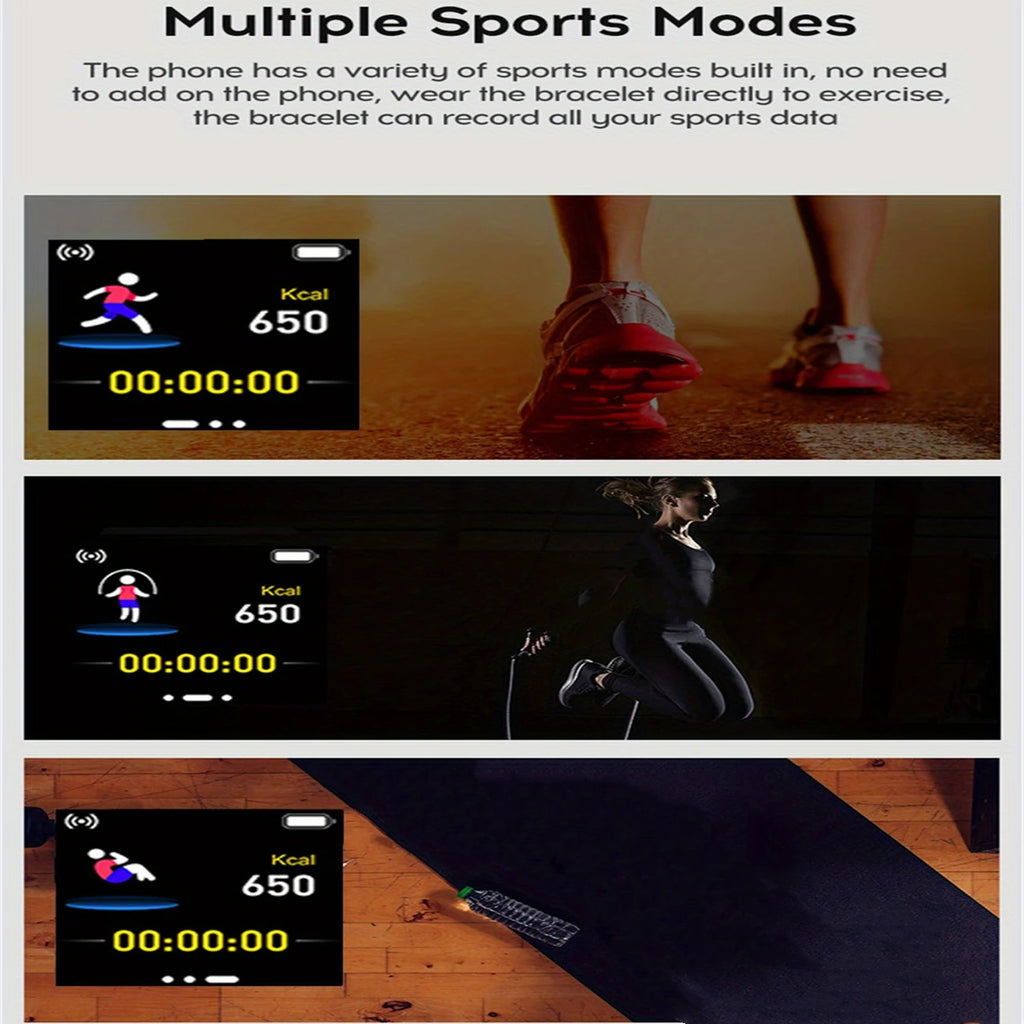 LOR MALE Smart Watch Wristwatch Women Fitness Sport Bracelet Bluetooth Connected Phone