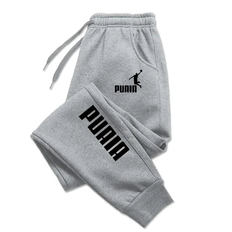 LOR MALE 2024 Mens Print Pants Autumn/Winter New In Men's Clothing Trousers Sport Jogging Fitness Running Trousers Harajuku Streetwear