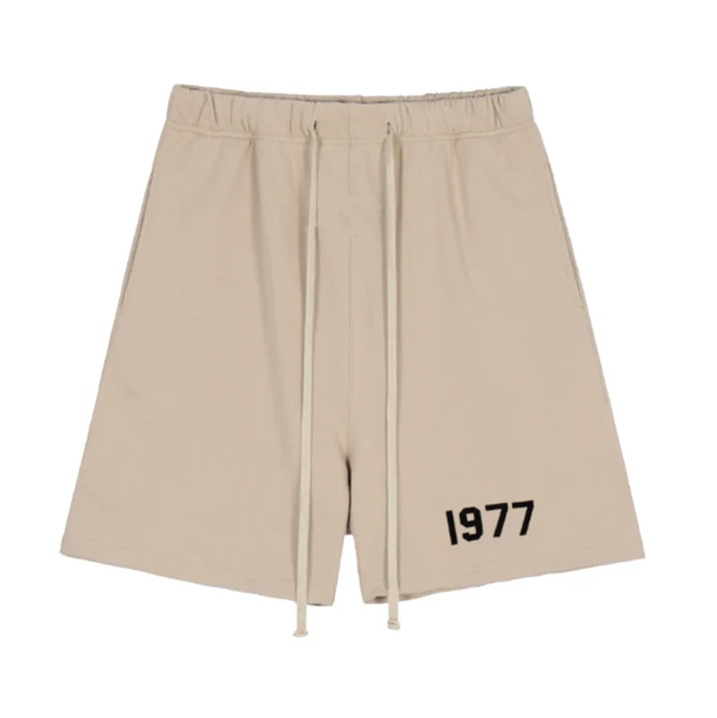 LOR MALE Shorts para hombre Summer 1977 short masculino loose roupas masculinas casual шорты versatile sports clothes for man XXXL