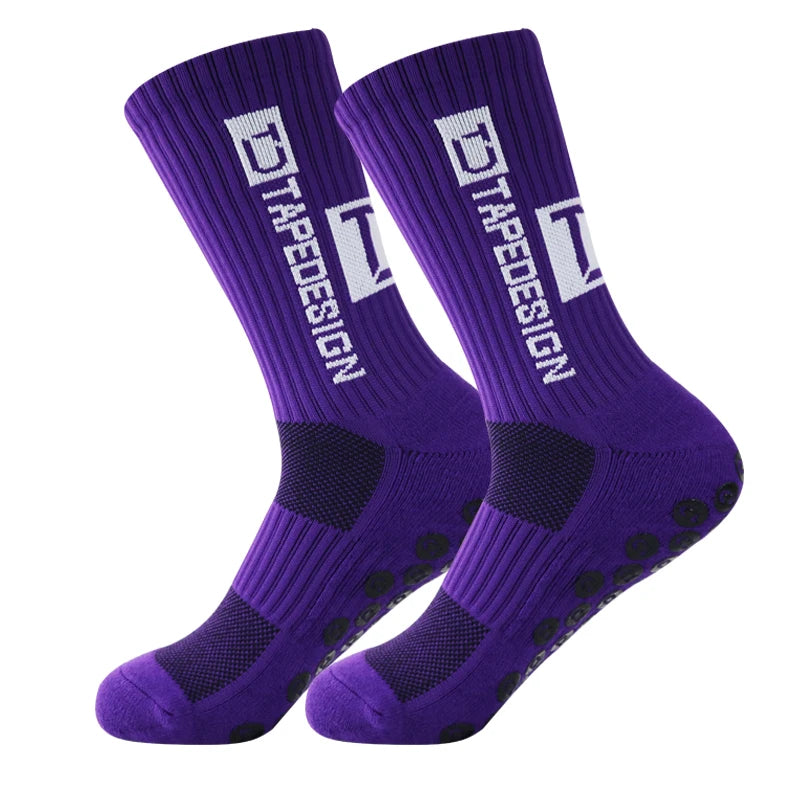 LOR MALE 2022 New Football Socks Anti-Slip High Quality Soft Breathable Thickened Towel Bottom Sports , Cycling ,Legging ,Women, Men