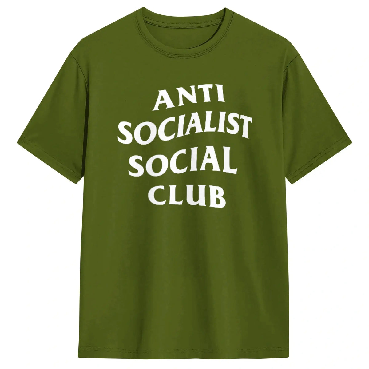 LOR MALE Anti Socialist Social Club T Shirt Summer Pure Cotton T-Shirts For Men Design Tshirt Short Sleeve Streetwear Clothes