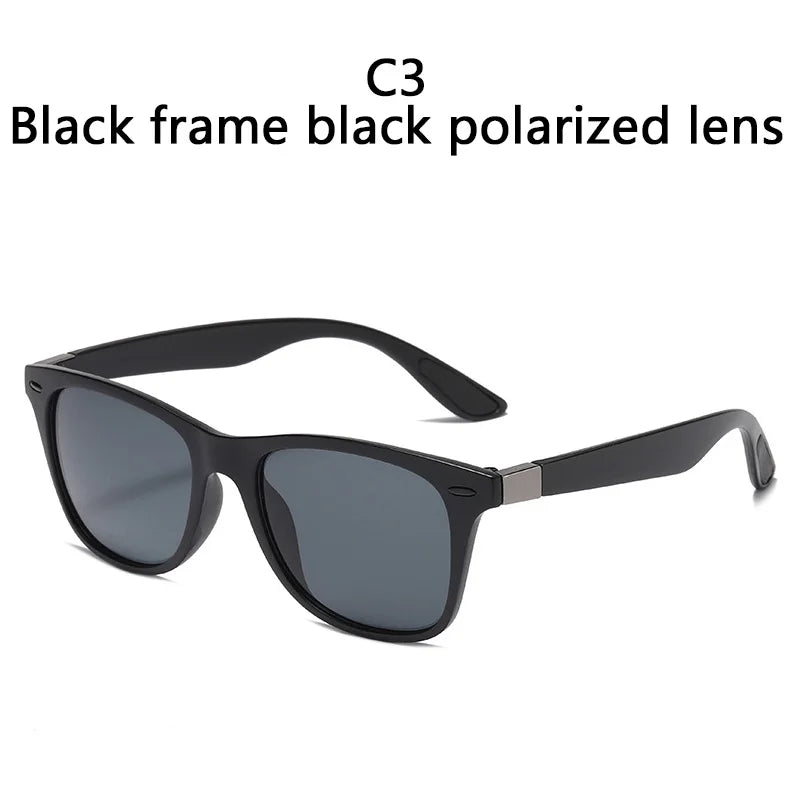 LOR MALE Polarized Sunglasses Men Women Luxury Brand Designer Vintage Sunglasses Man Fashionable Driving Sun Glasses Eyewear Eyepieces