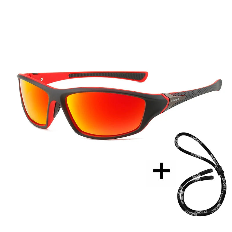 LOR MALE High Definition Polarized Sunglasses for Men Women Outdoor Sport Fishing Sun Glasses UV400 Protection Driving Eyeglasses