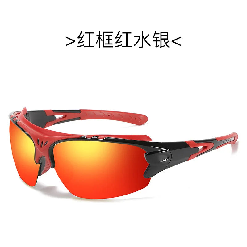 LOR MALE Polarized Sunglasses Men Women Sports Sunglasses Goggles Cycling Glasses Outdoor Sports Motorcycle Running Fishing